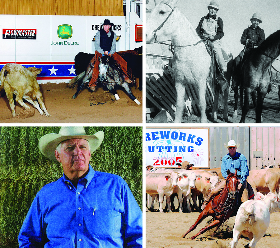Collage of Four Peaks Saddlery Founder Chris Johnson