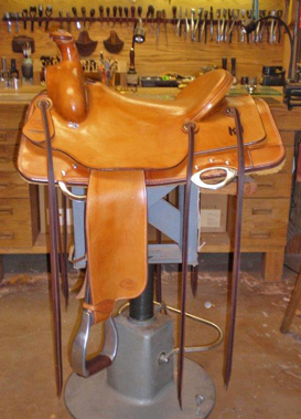 Four Peaks Saddlery Saddle Photograph