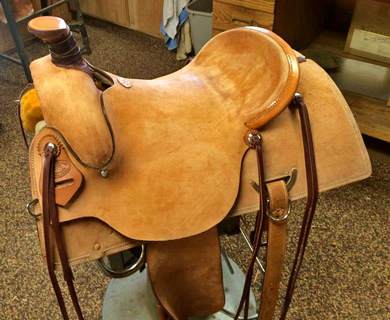 Four Peaks Saddlery Saddle Photograph