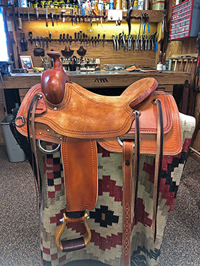 Four Peaks Saddlery Saddle Photograph