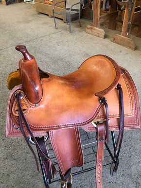 Four Peaks Saddlery Saddle Photograph